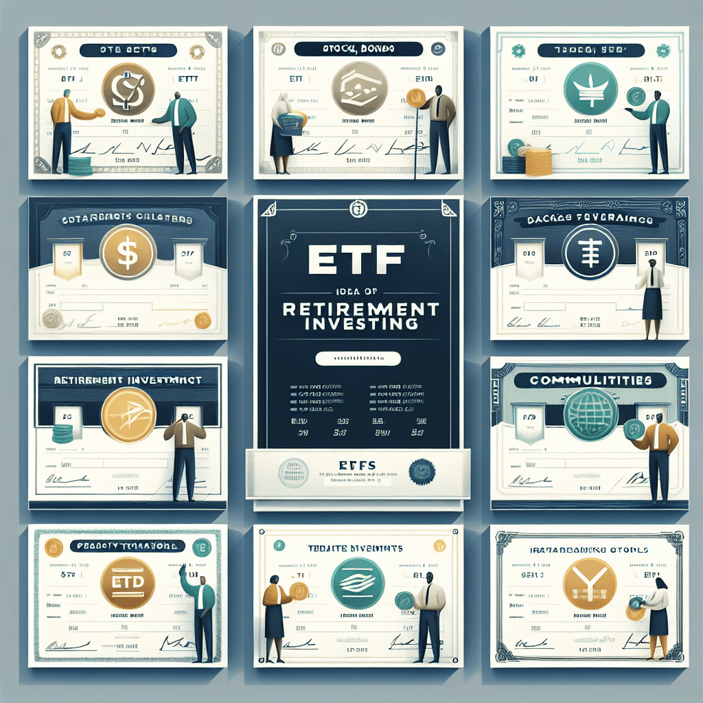 A diverse selection of ETFs ideal for retirement investing